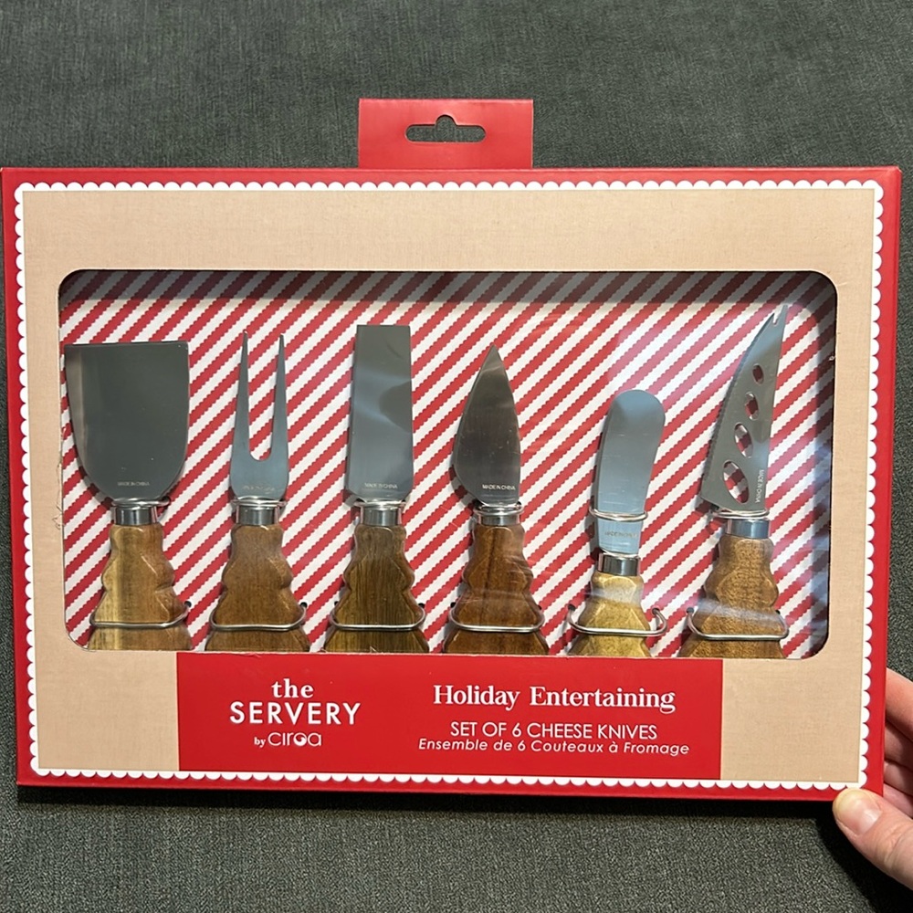 The Servery 6 Cheese Knives